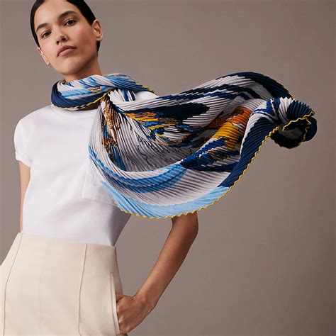 foulard hermes plisse|Hermès.